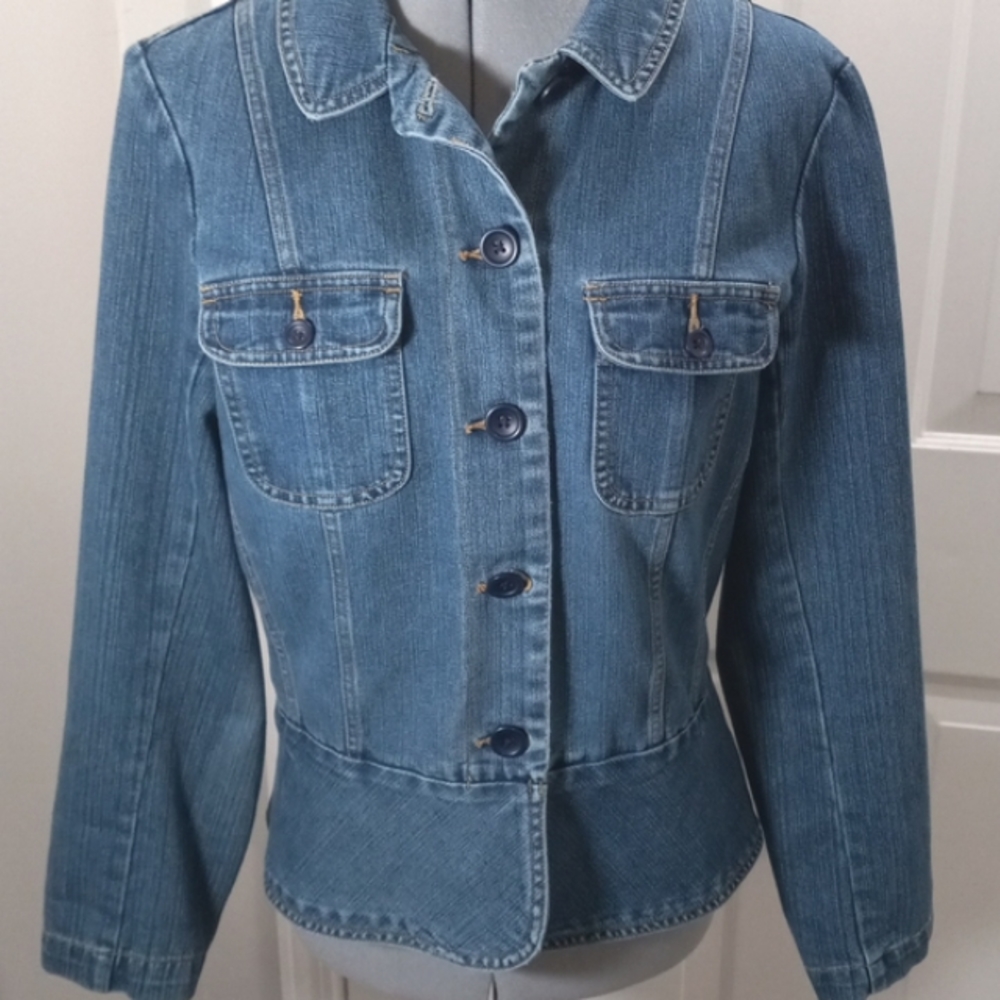 St. John's Bay Sz Small Jean Jacket